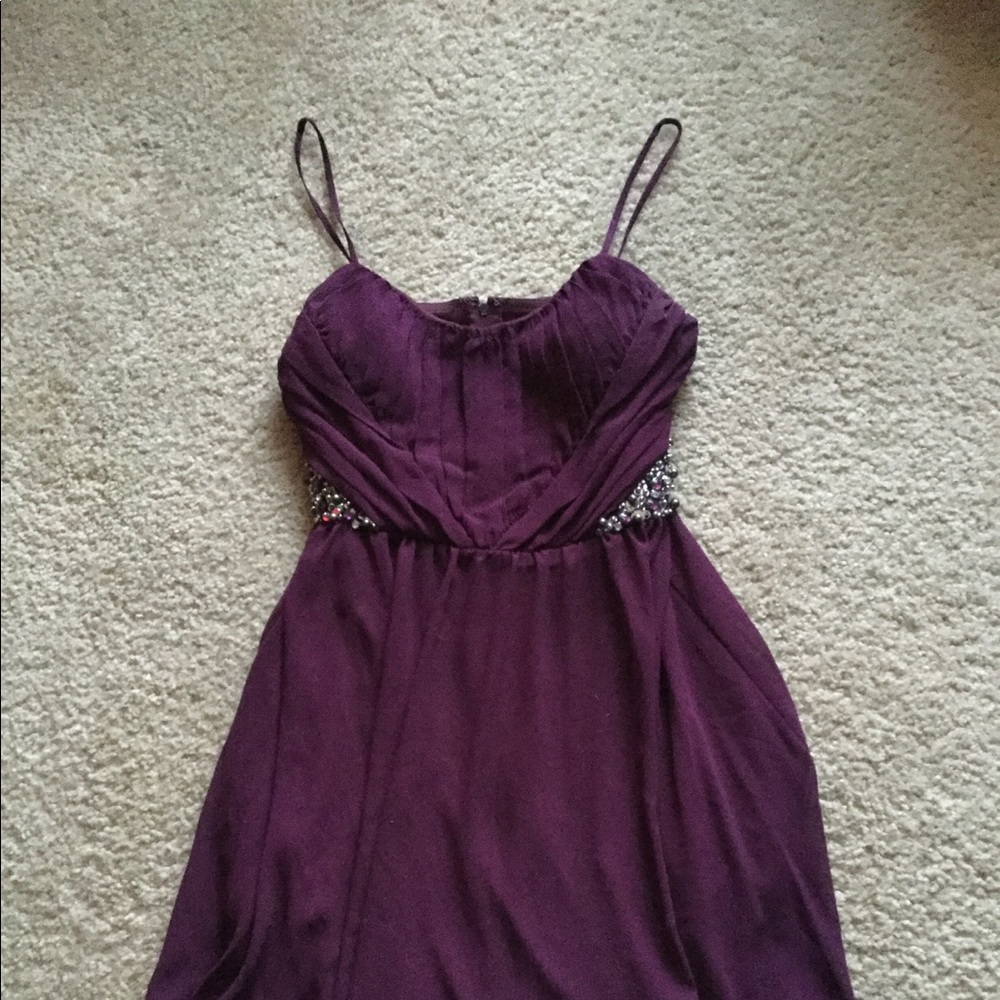 City Triangle Purple Dress